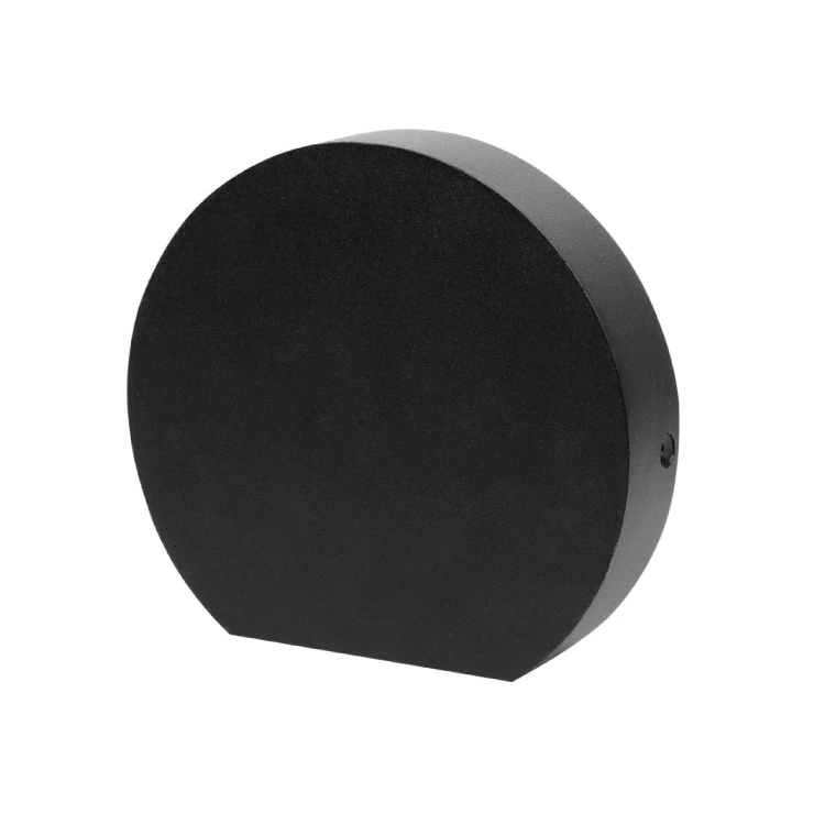 Aplique LED Exterior Semicircular 7W IP65 – Negro | 15 cm | 4000 K Blanco Neutro - Imagen 2