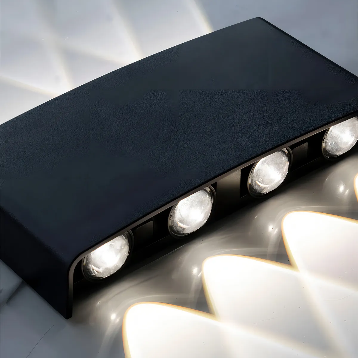 STRONG – Aplique LED 8W Bidireccional con Lupa (Blanco Dinámico). 180° - Imagen 2