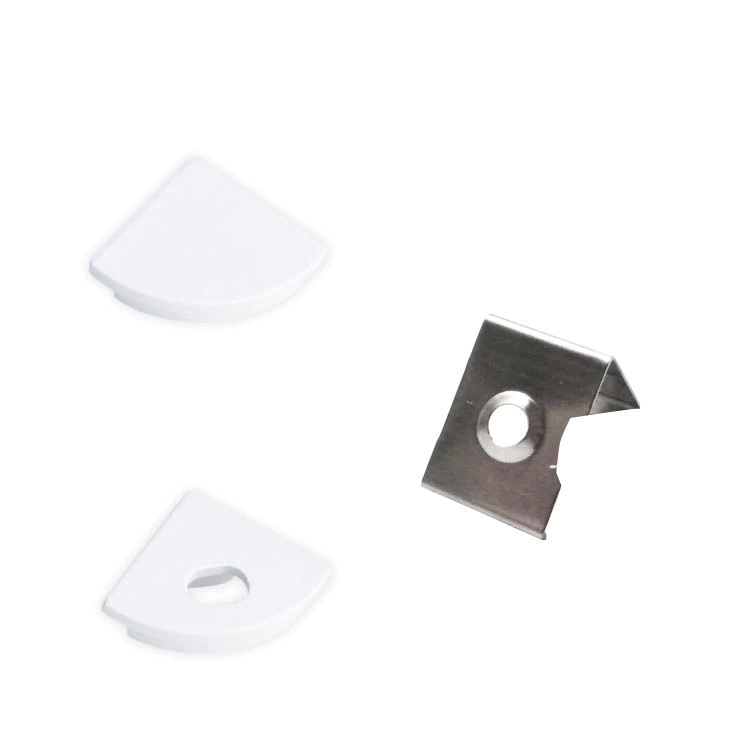 Perfil de Aluminio Esquinero De Aplicar Para Tira Led x 2 Metros Incluye Punteras - Imagen 3
