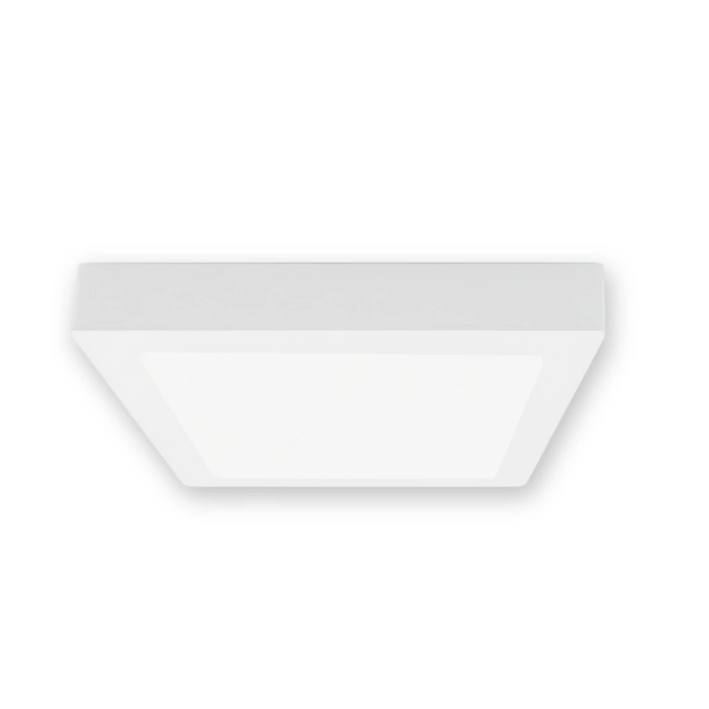 Plafón LED cuadrado 18W – 21×21 cm – 1230 lm – Luz fría (6000–6500 K) APL-07CW-B2 - Imagen 4