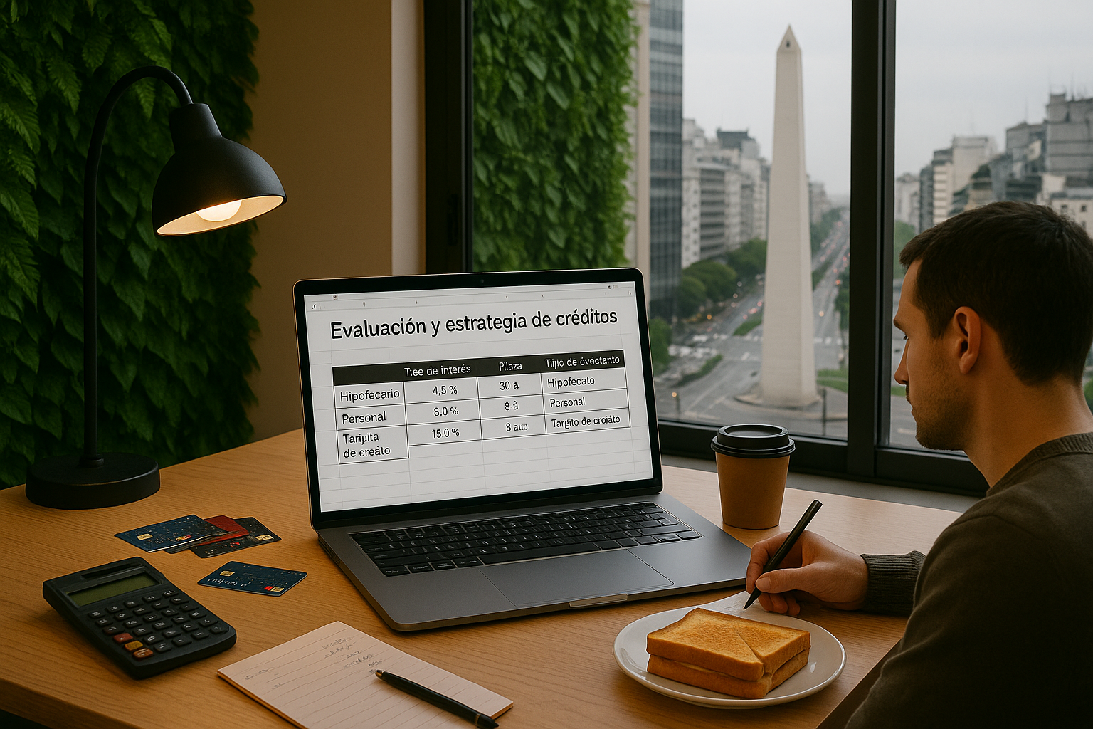 Evaluación y Estrategia para Tomar Créditos