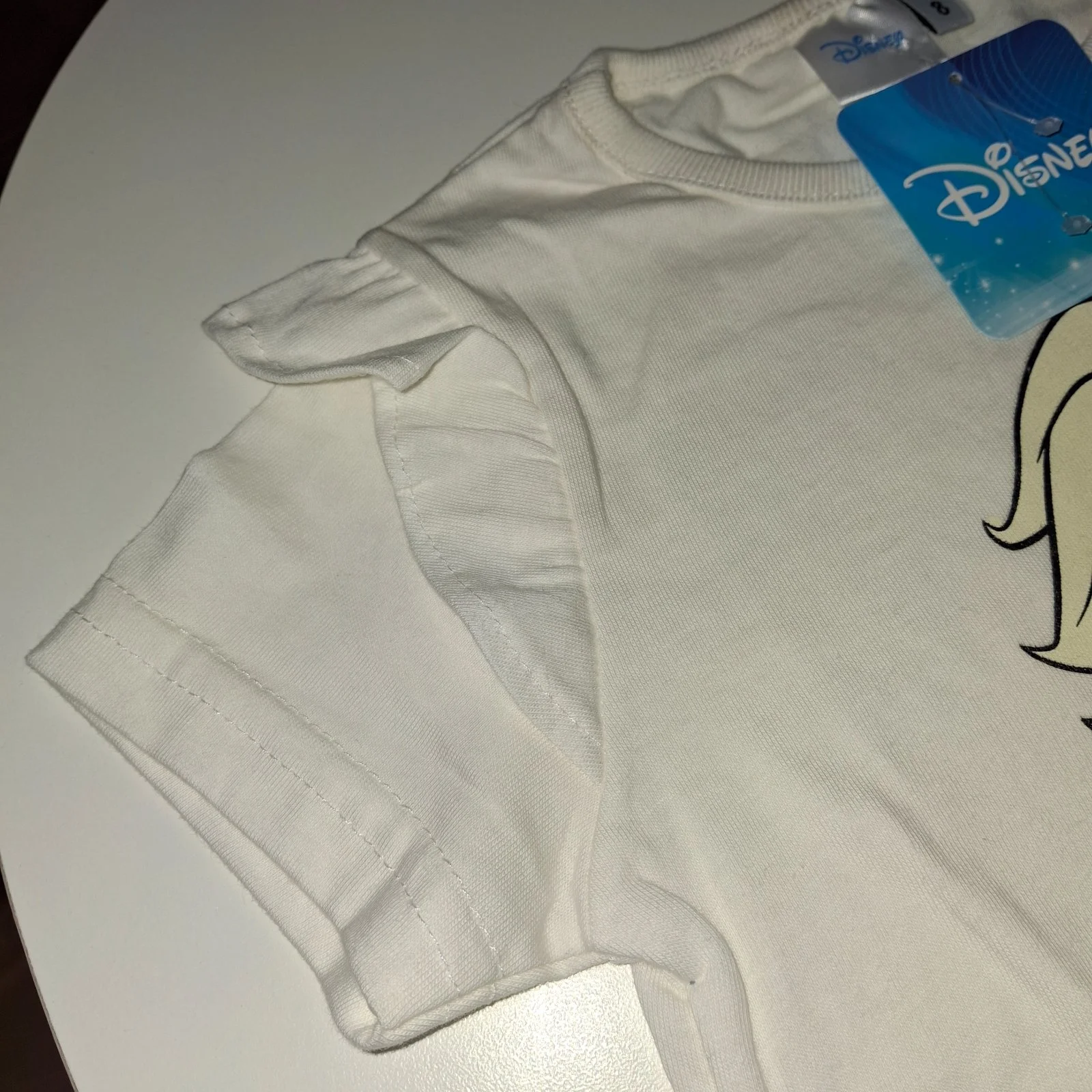 Remera nena Frozen Be Magic con volados - Imagen 2
