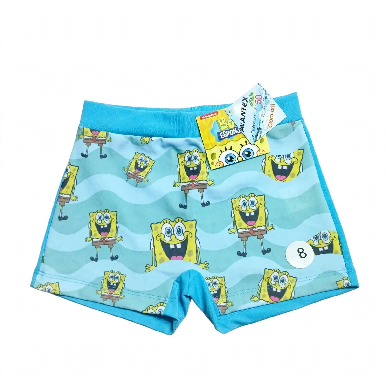 Short  UV50 Bob Esponja Nickelodeon
