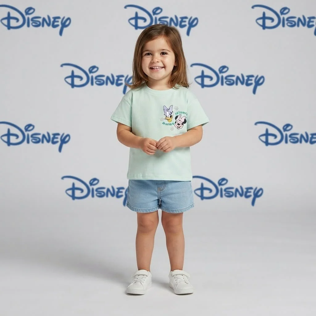 Remera Disney Minnie y Daisy verde - Imagen 3