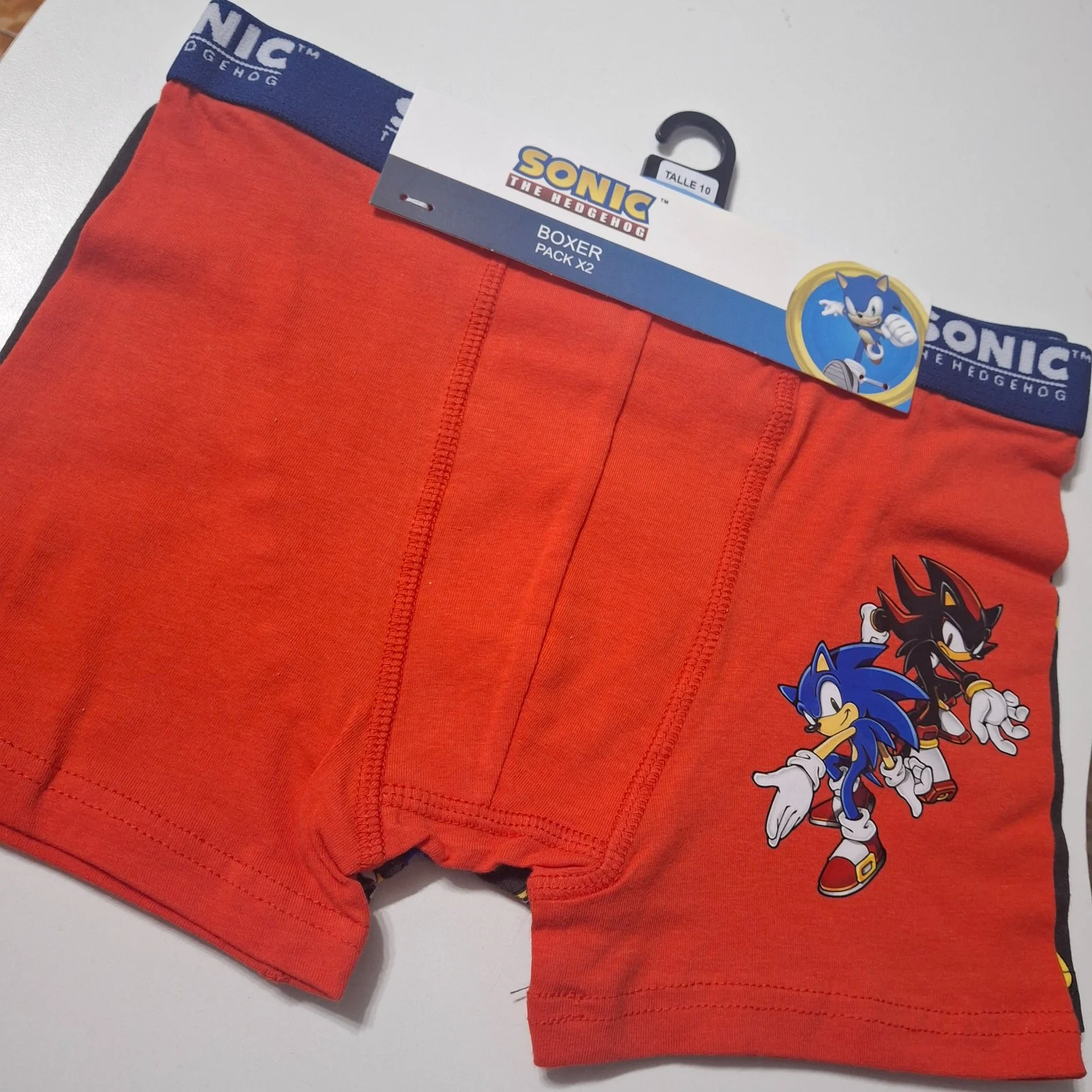 Boxer Sonic algodón pack ×2 - Imagen 3
