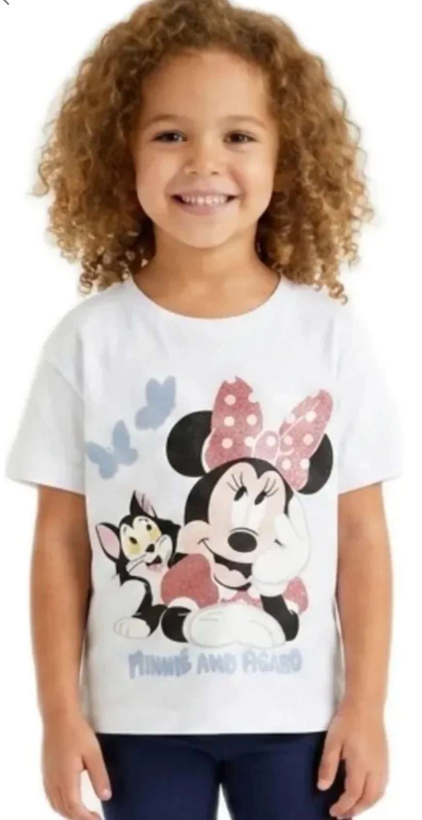 Remera de algodón Disney Minnie Gatito - Imagen 3