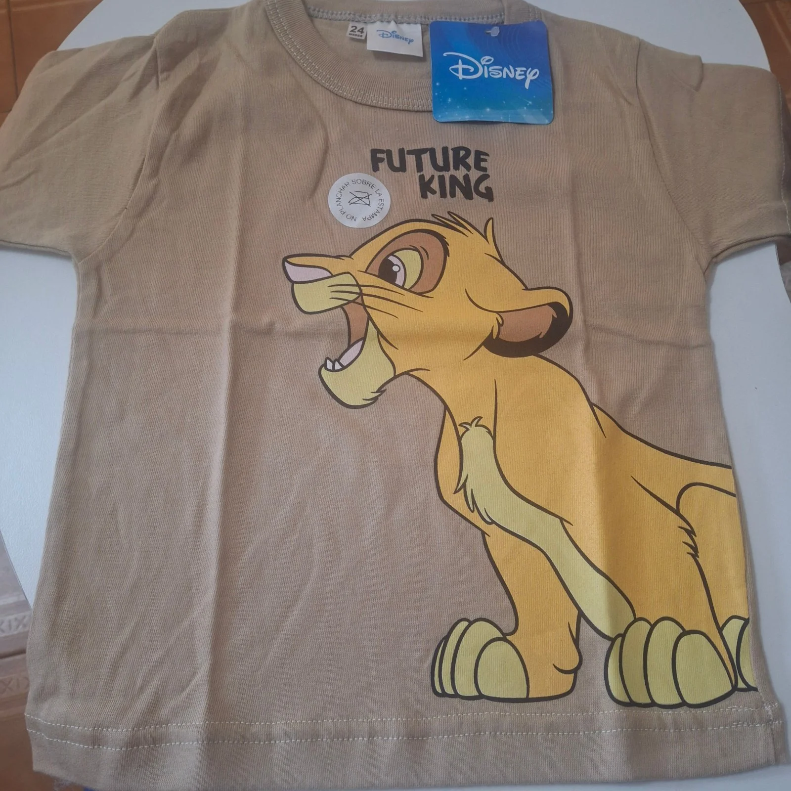 Remera de algodón Disney Future King - Imagen 1