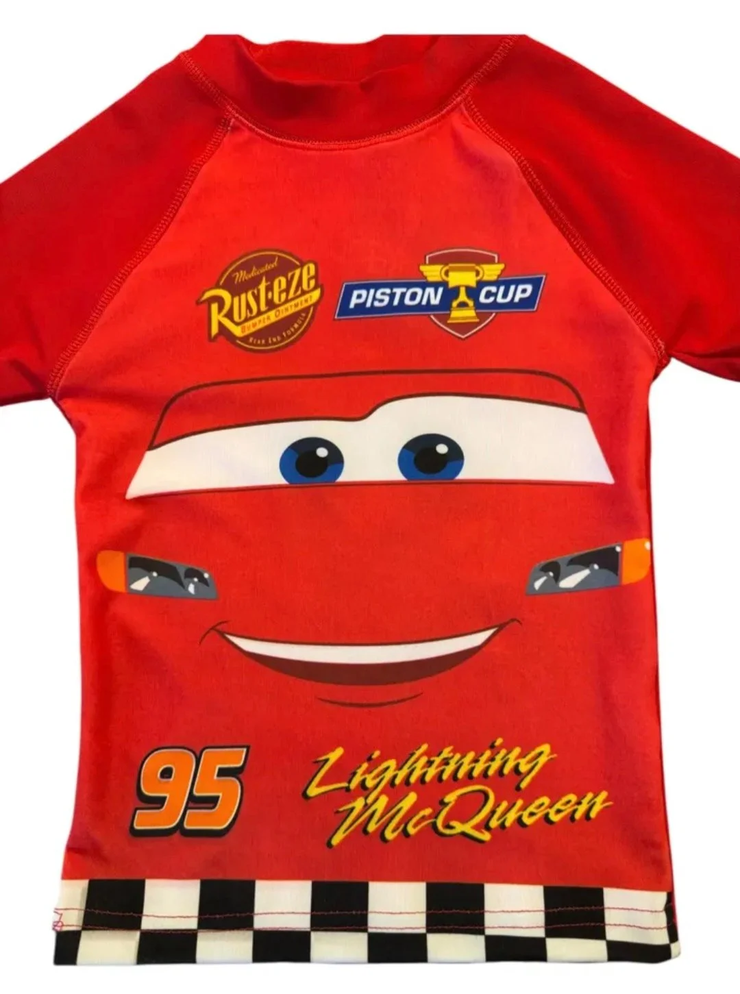 Camiseta UV50 Rayo McQueen — licencia oficial - Imagen 3