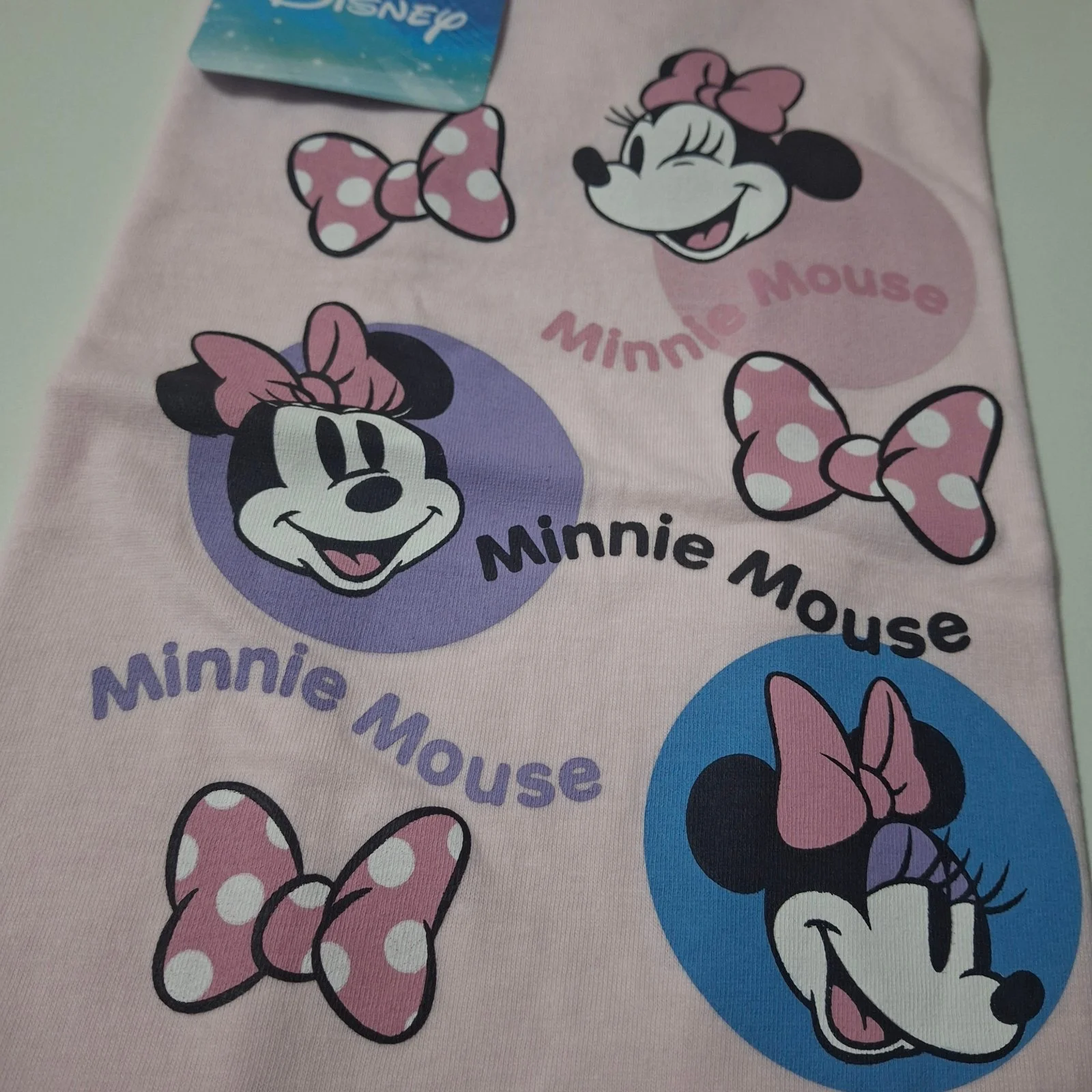 Remera de algodón Disney Minnie Moños rosa - Imagen 4