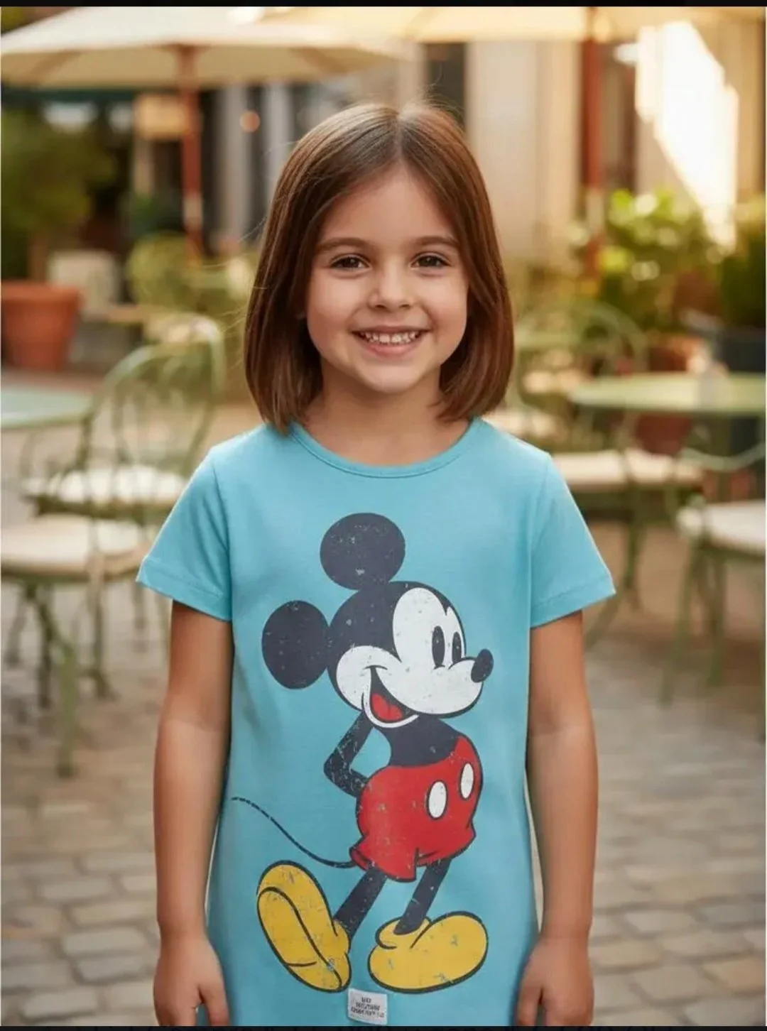 Remera de algodón Disney Mickey Manga Corta - Imagen 3