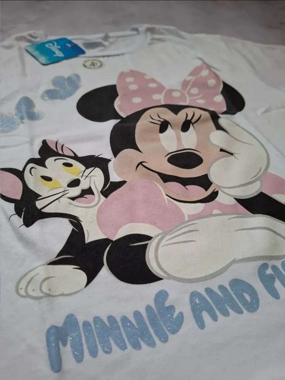 Remera de algodón Disney Minnie Gatito - Imagen 4