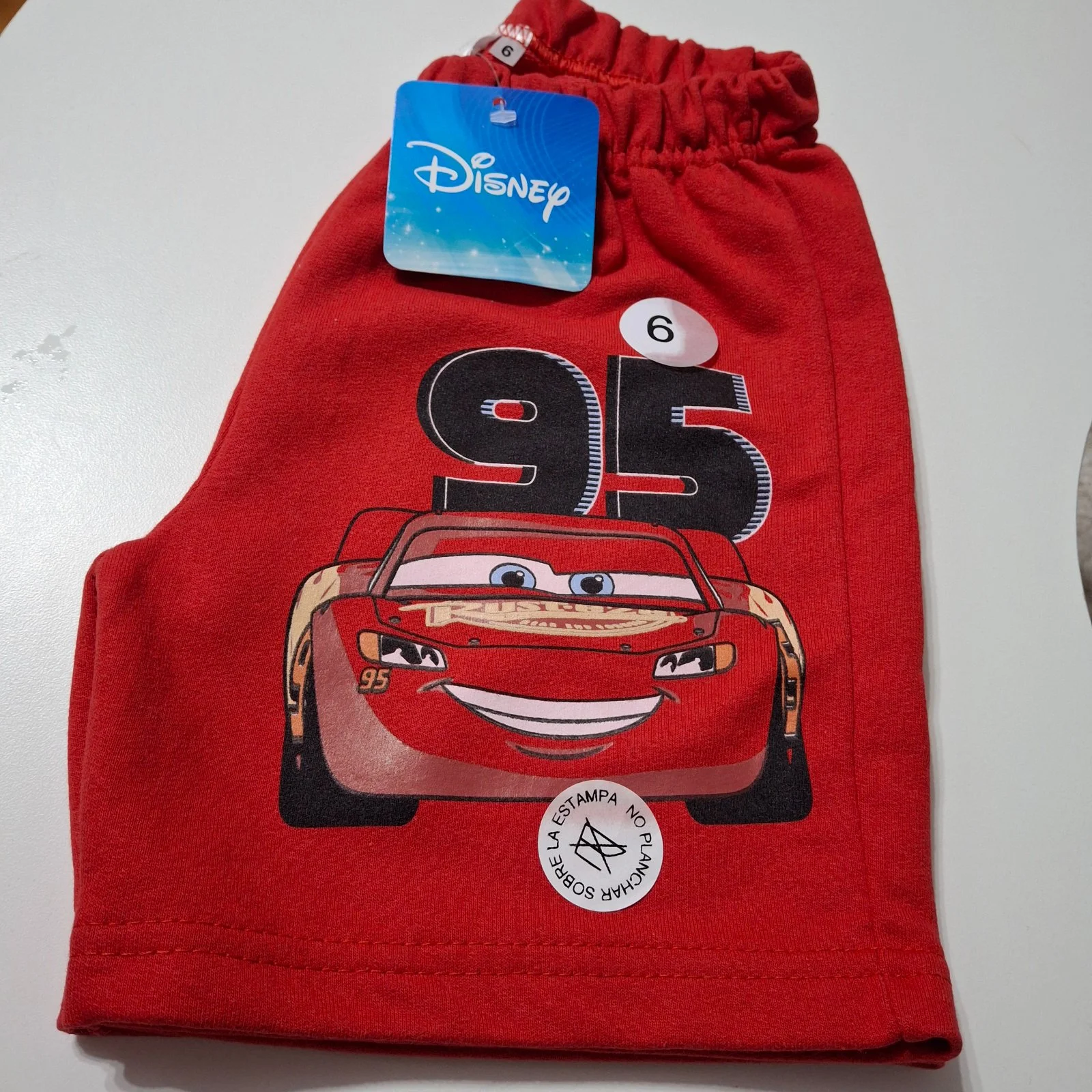 Bermuda de algodón Disney Cars