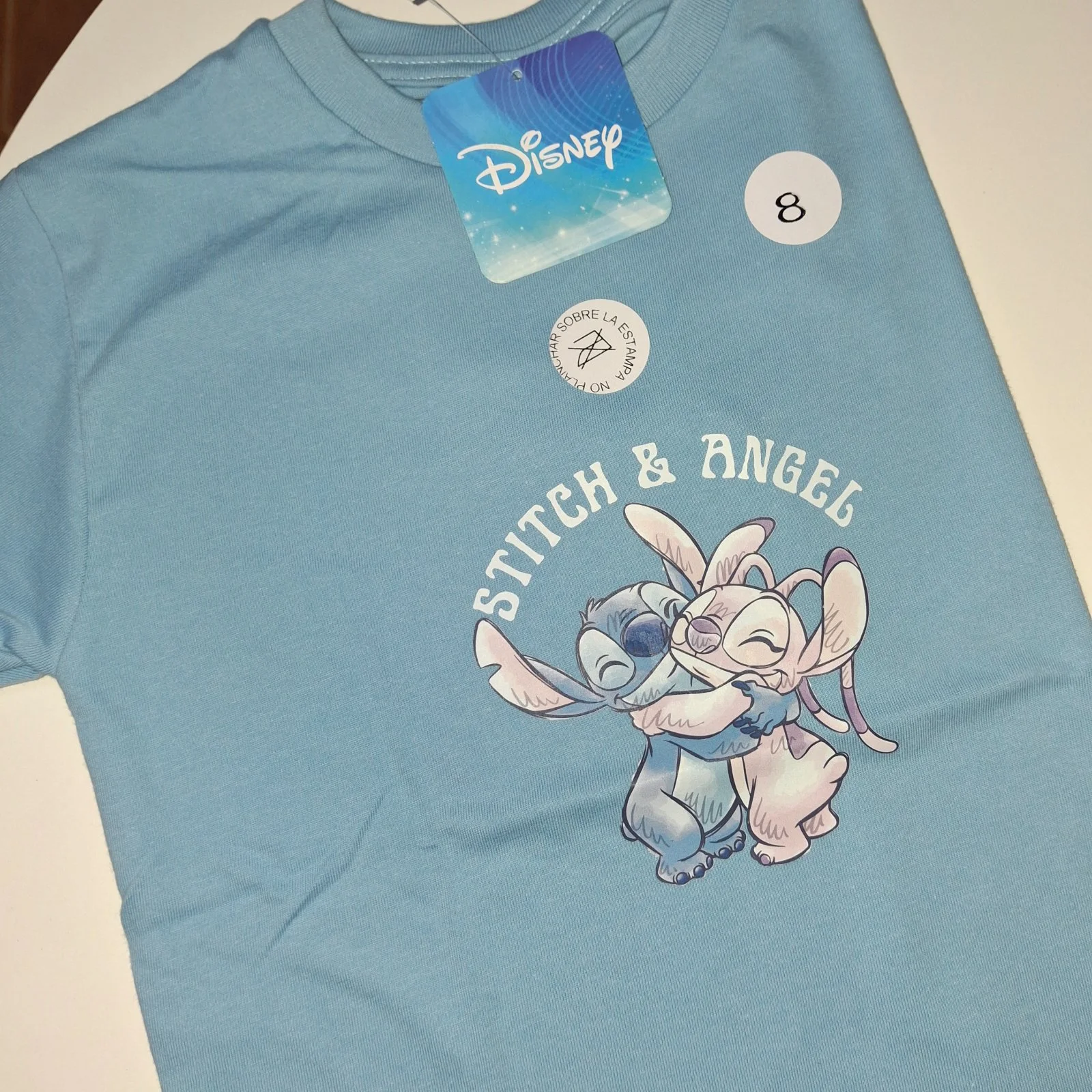 Remera Disney Stitch y Angel - Imagen 2
