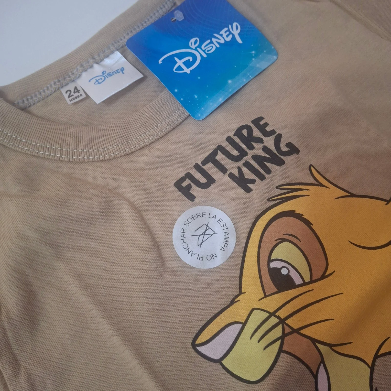 Remera de algodón Disney Future King - Imagen 2