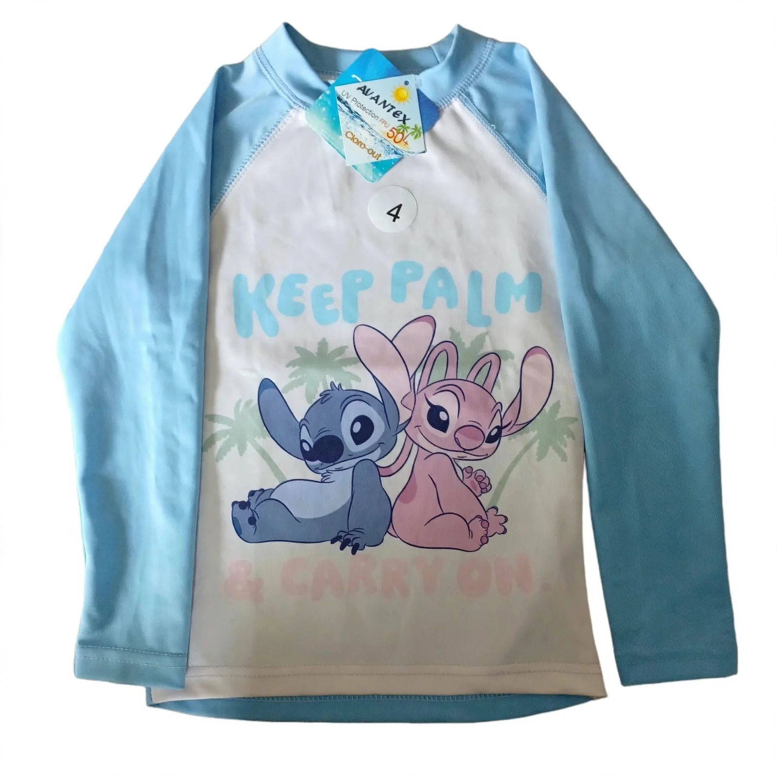 Camiseta UV50+  Disney Stitch Manga Larga - Imagen 2