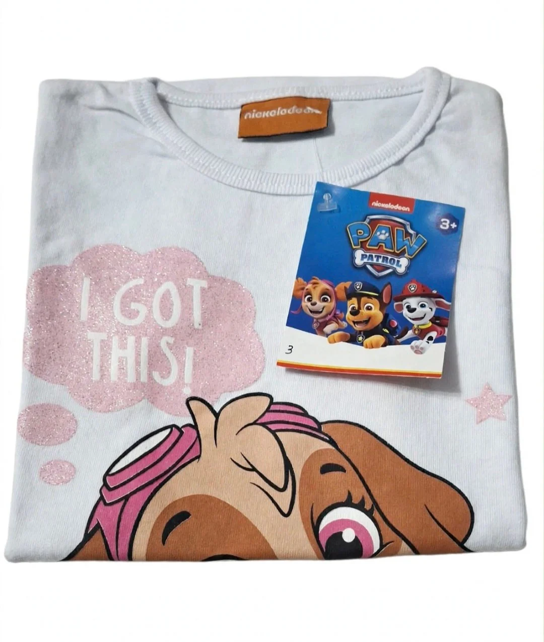 Remera de algodón Nickelodeon Paw Patrol Skye - Imagen 3