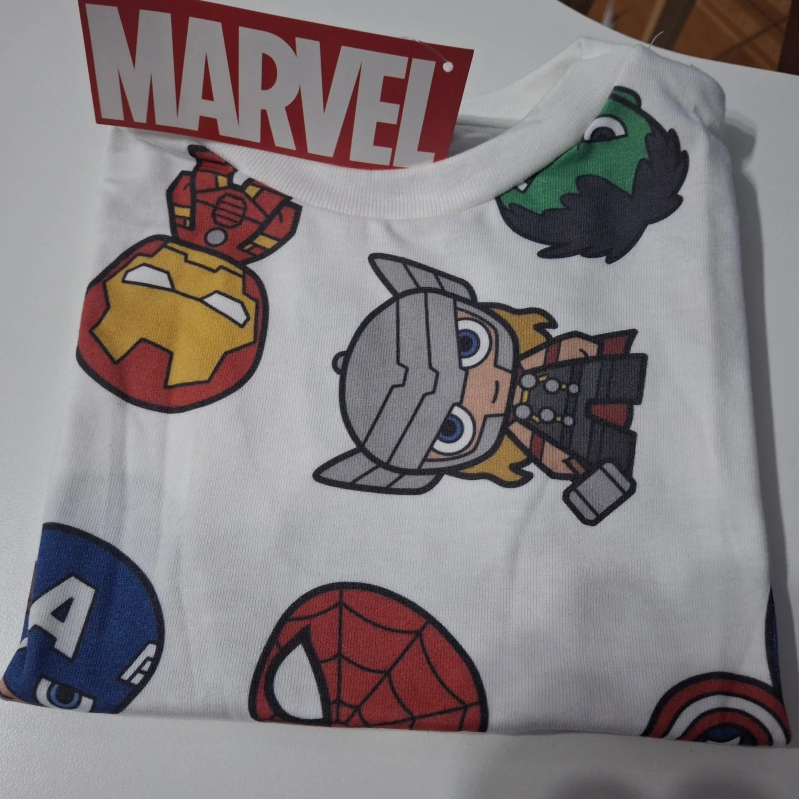 Remera 100% algodón Marvel — Bebés - Imagen 5