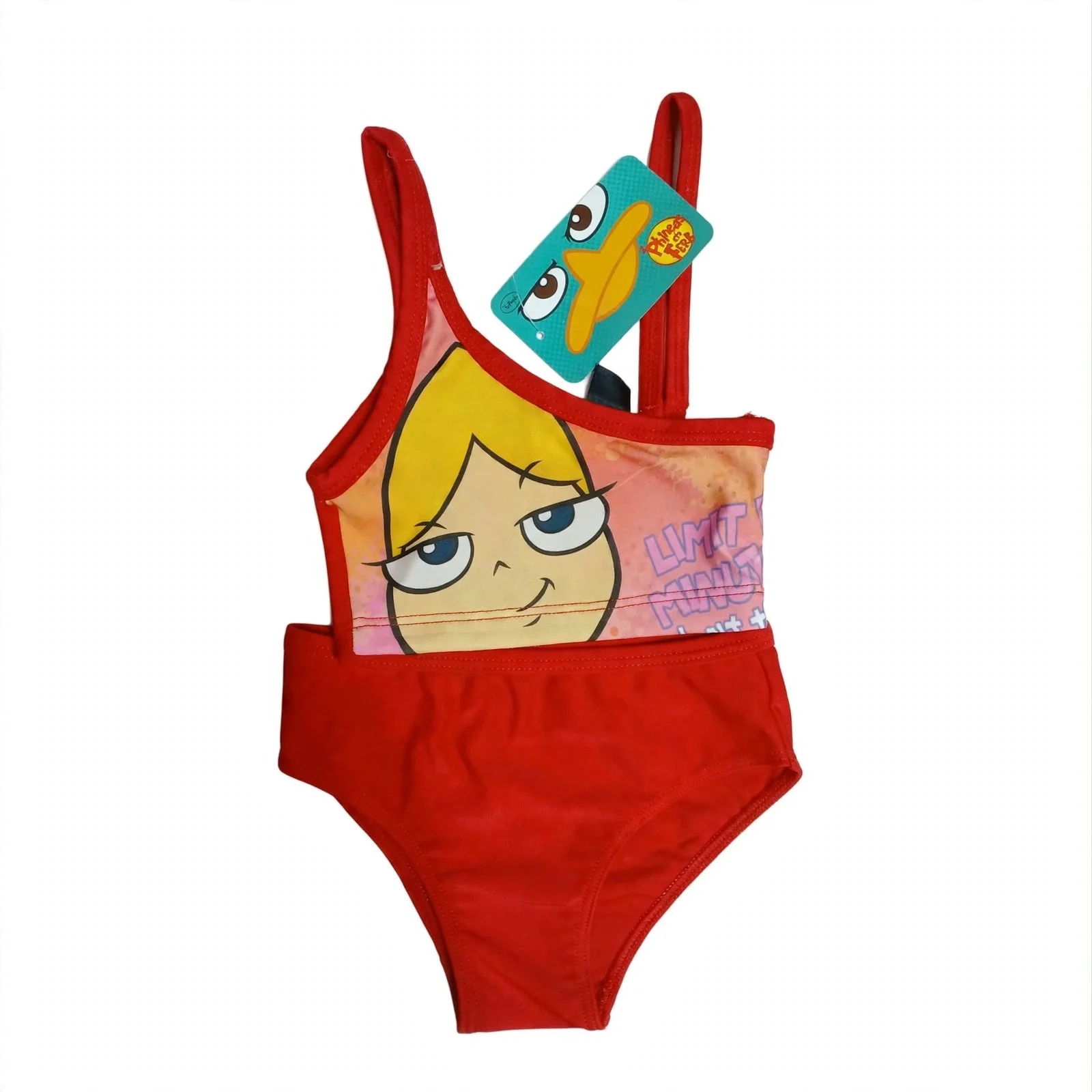 Bikini roja Phineas y Ferb Disney XD