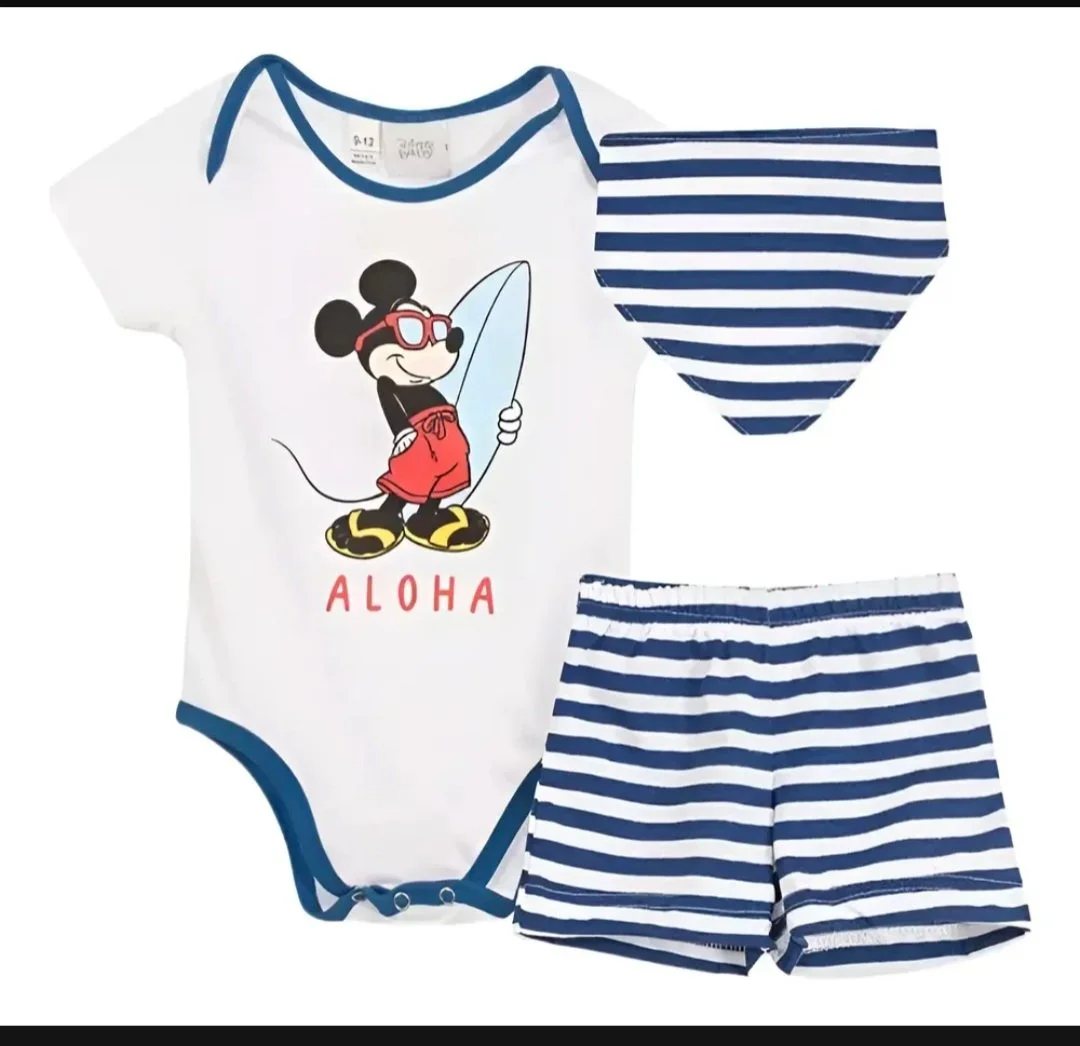 Set Disney Bienvenida Mickey 3 piezas