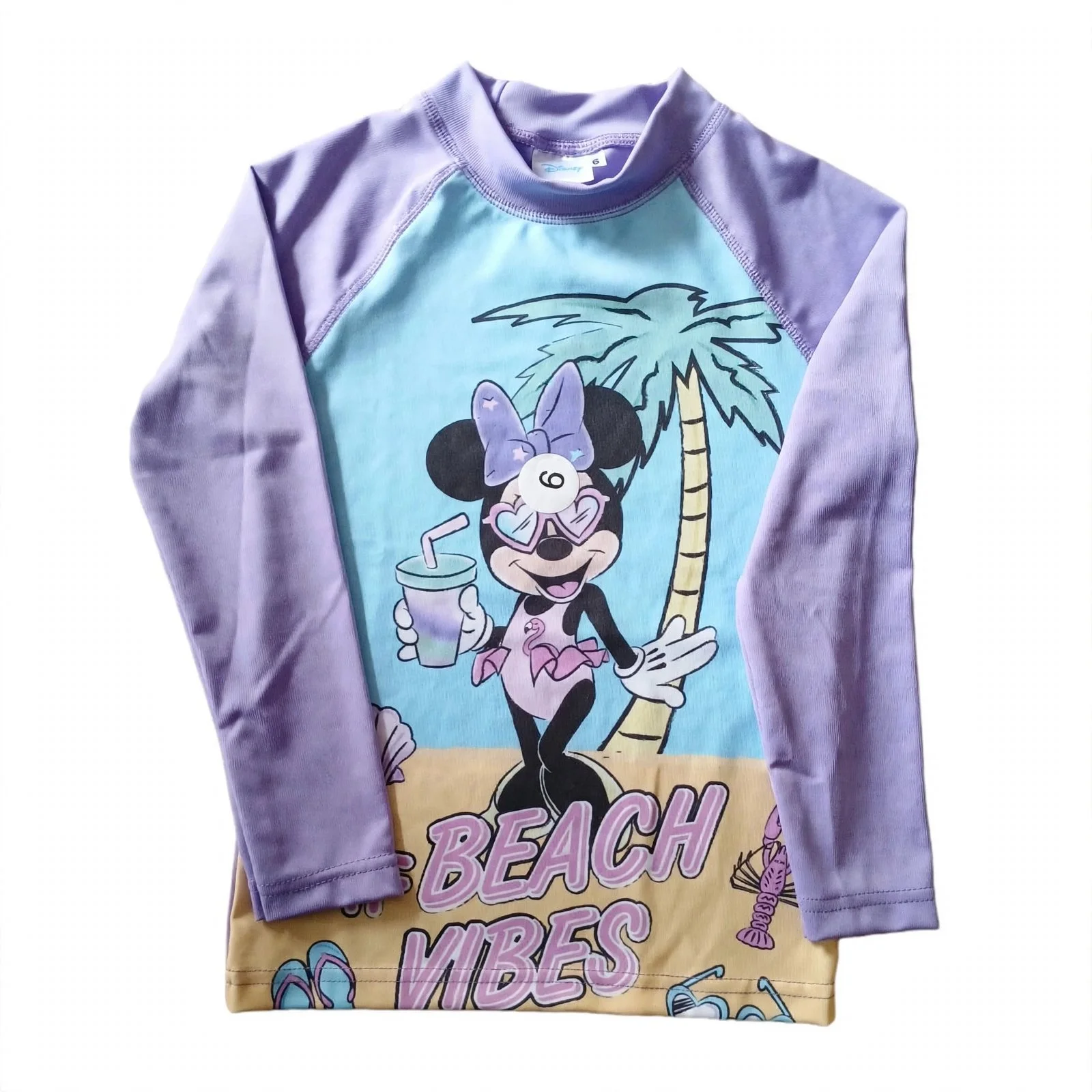Camiseta UV50+ Minnie Disney Manga Larga