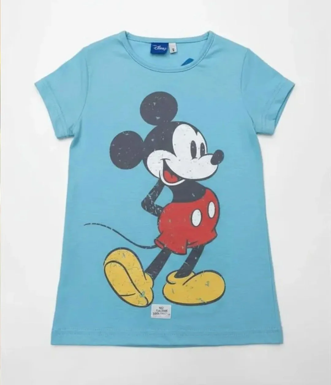 Remera de algodón Disney Mickey Manga Corta - Imagen 4
