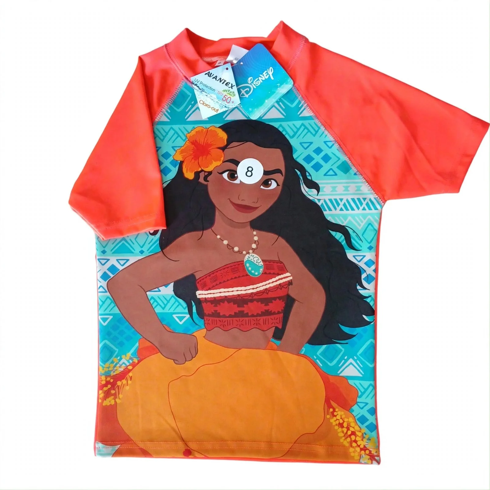 Camiseta UV 50 Disney Moana manga larga