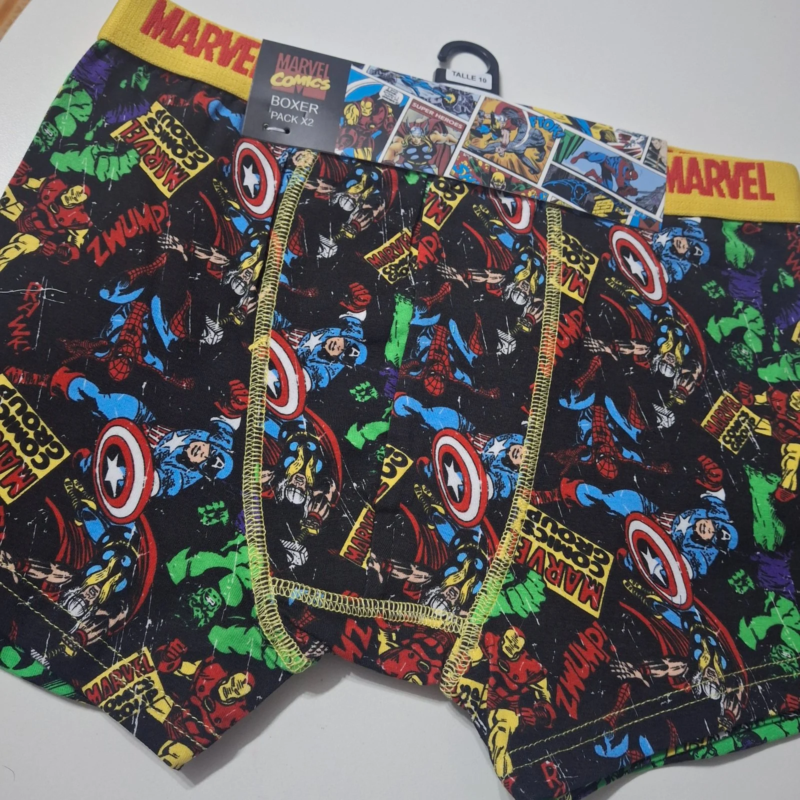 Boxers Marvel Avengers pack ×2