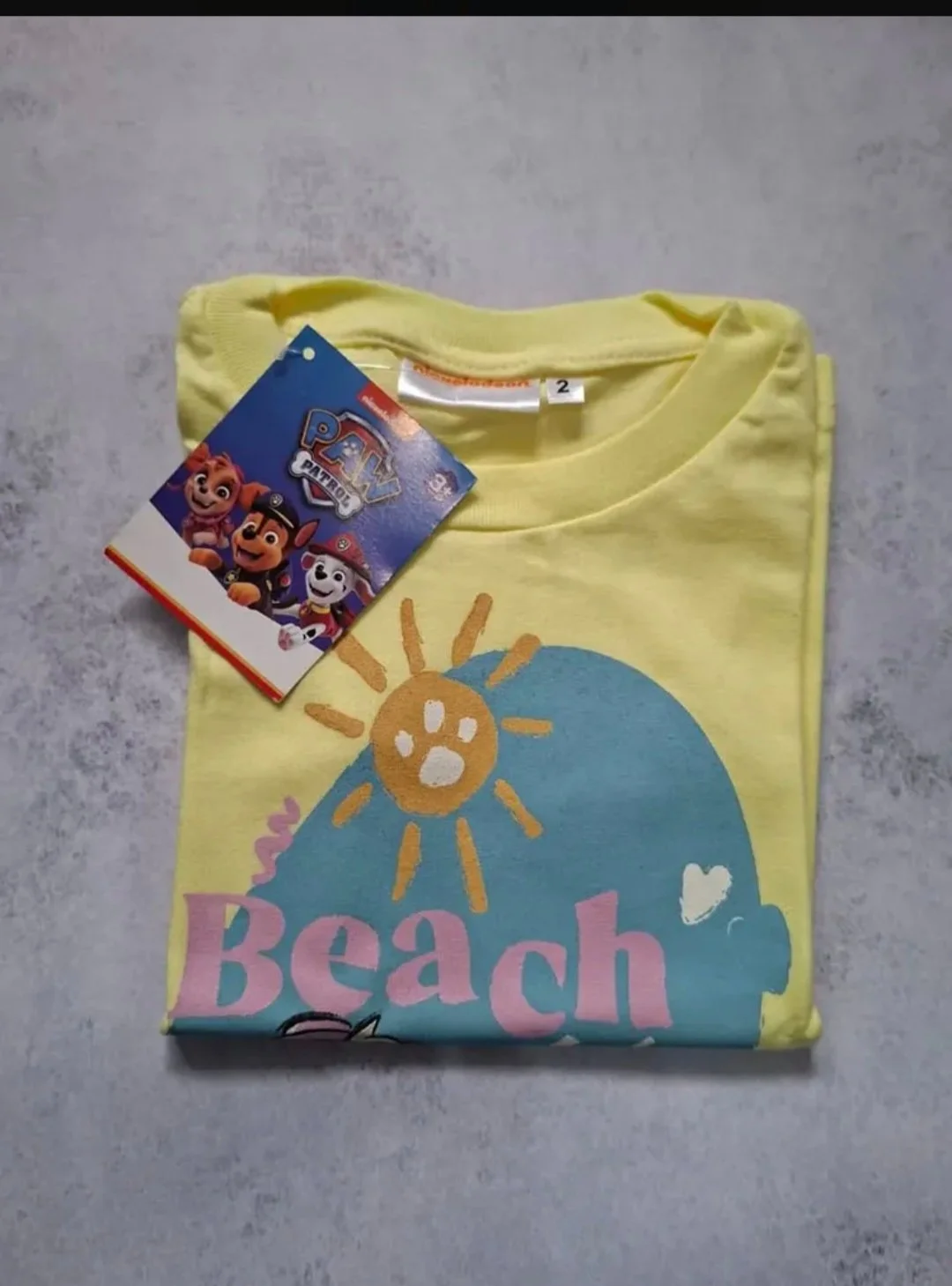 Remera de algodón Paw Patrol Skye Beach