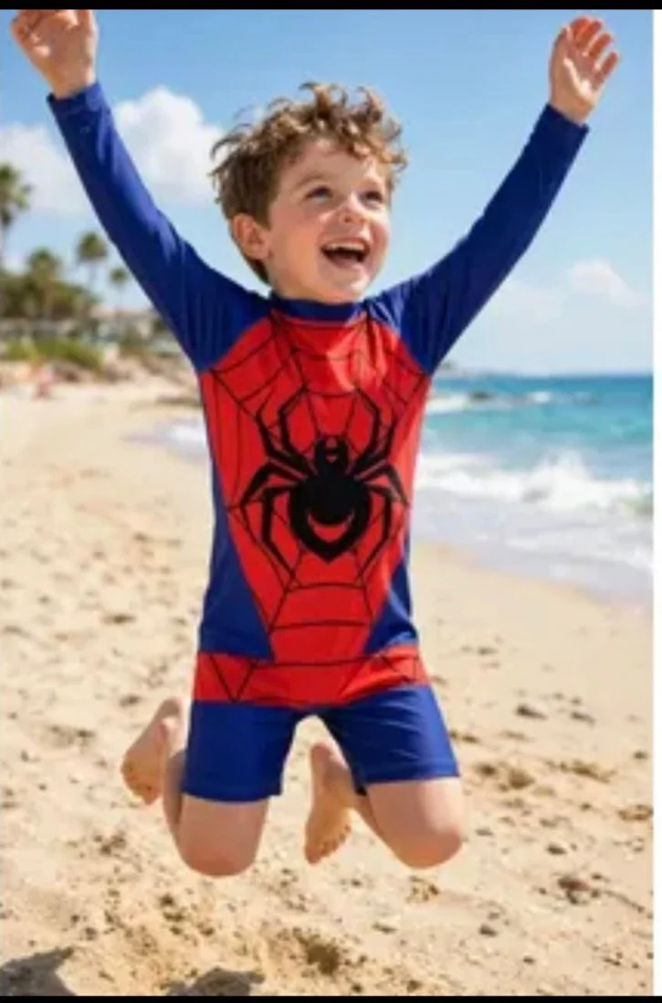Enterito disfraz UV50+ Marvel Spider IMPORTADO - Imagen 3