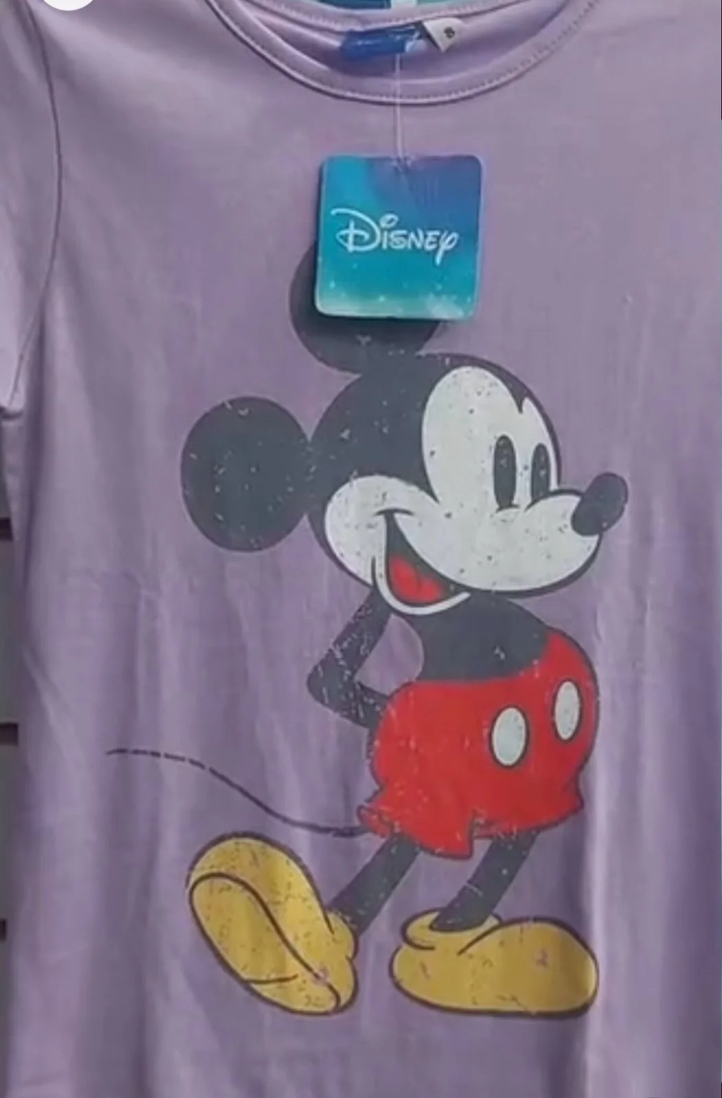 Remera de algodón Disney Mickey Manga Corta - Imagen 6