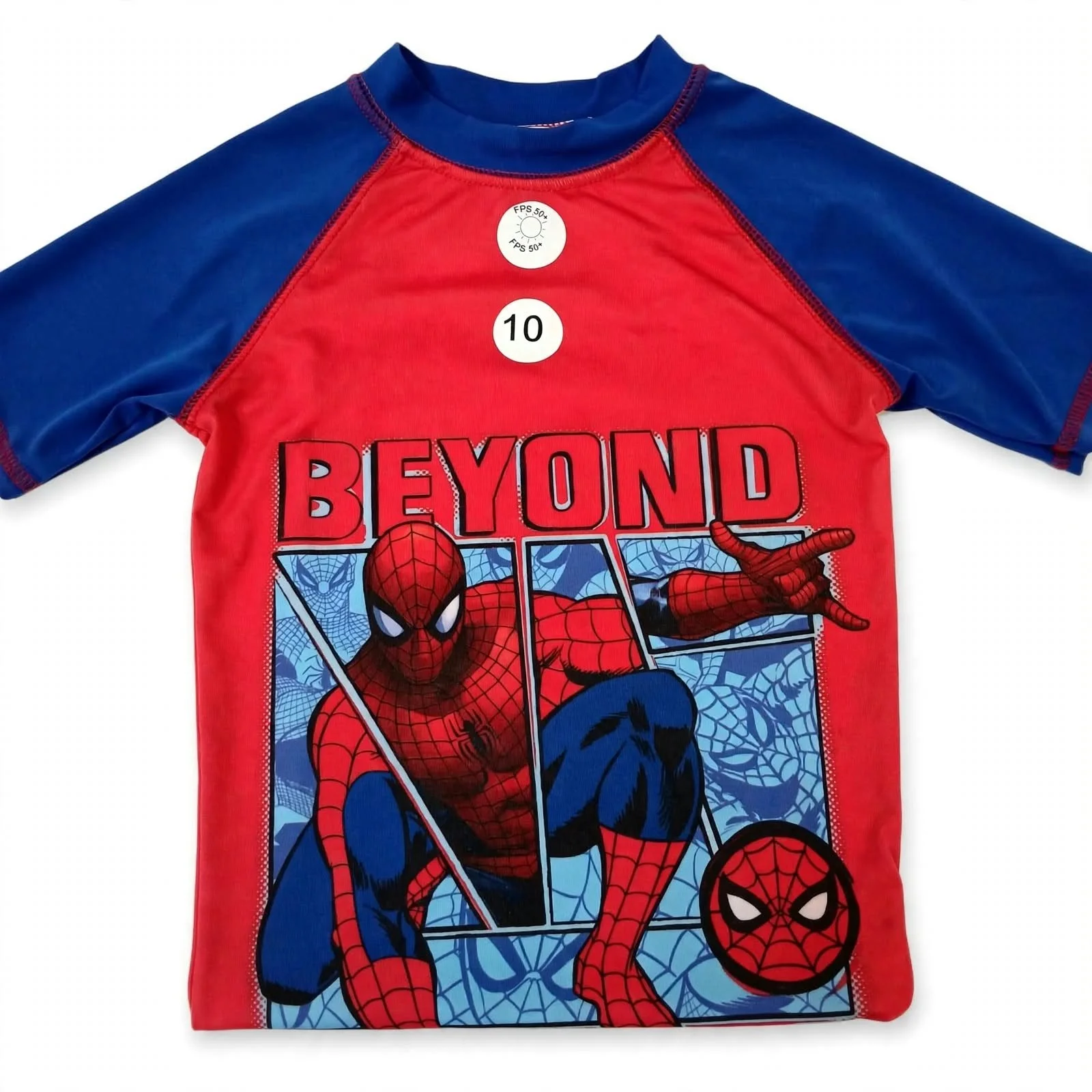 Camiseta UV50 Marvel Spiderman Beyond manga larga