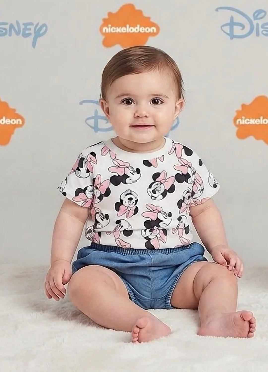 Remera de algodón Disney Minnie — Licencia Oficial