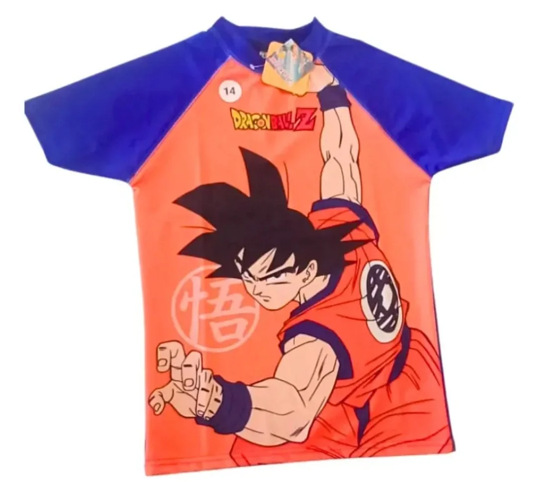 Camiseta UV50 Dragon Ball Goku manga corta